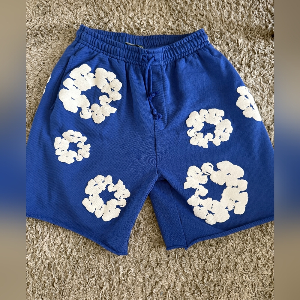 Blue and White Denim Tears Small